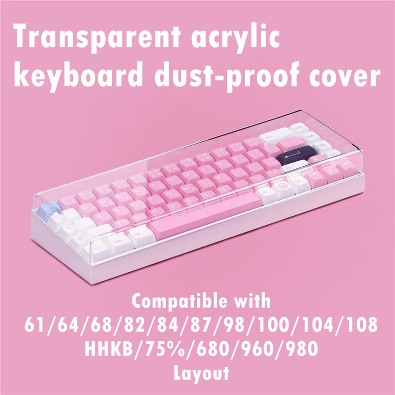 108 Keys Keyboard Dust Cover A - огляд і ціна Gaming Accessories Aesthetic