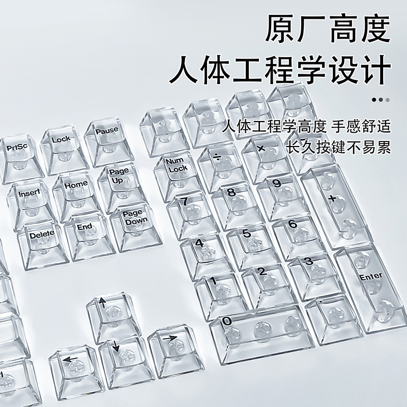Crystal Transparent Cherry Pro - огляд і ціна Gaming Accessories Aesthetic